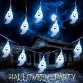 Halloween String Lights, Halloween Decorations Indoor Outdoor Led Lights, Pumpkin Bat Ghost String Lights Decor. 
