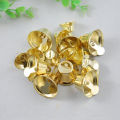 10Pcs/Set Hanging Bell Exquisite Workmanship Clear Ringing Metal Christmas Rustic Bell Decor for Home. 