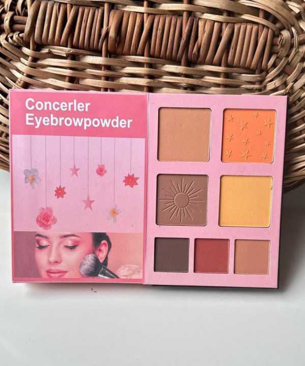 makeup%20book%204%20in%201%20book%20original%20%20Beauty%20Gelanzi%20Fashionable%204%20in%201%20Makeup%20Book%20Palette%20Eyeshadow,Eyebrow%20Powder+Concealer+Blusher+Highlighter%20%20Eyeshadow%20Palette%20Pearl%20escent%20Matte%20Highlight%20Powder%20Blusher%20Contour%20Palette%20Makeup%20Kit%20Makeup%20Palettes%20&%20sets%20-%20Image%205