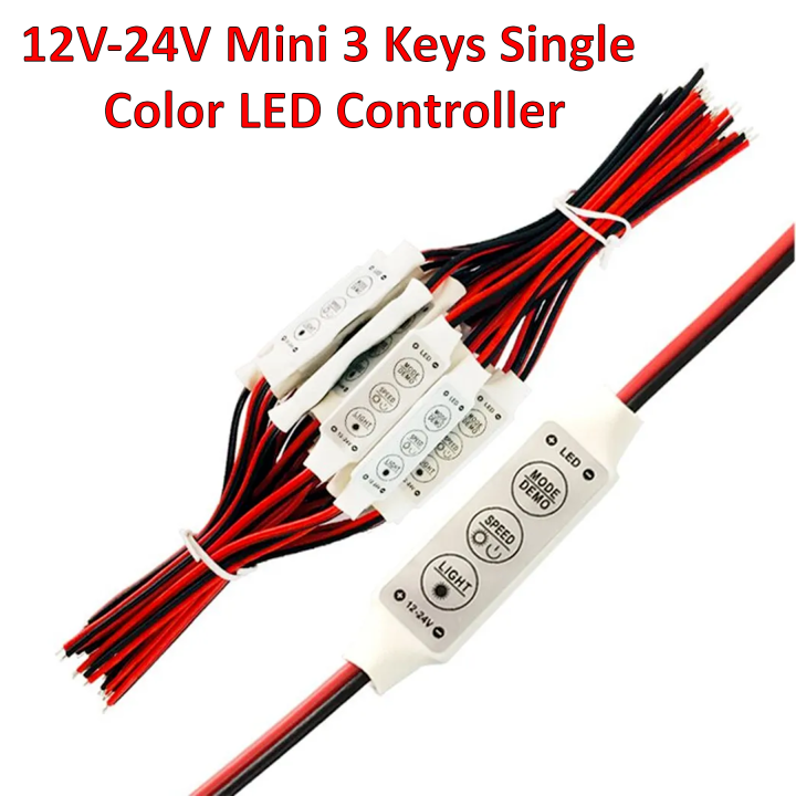 12V-24V%20Mini%203%20Keys%20Single%20Color%20LED%20Controller%20Brightness%20Dimmer%20for%20LED%20Strip%20Light%20-%20Image%202