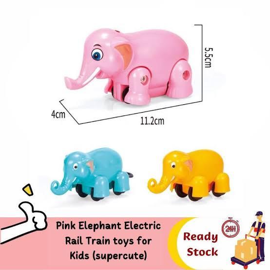 Cheap%20pink%20Lovely%20Elephant%20Toys%20Electric%20Rail%20Track%20-%20Image%202