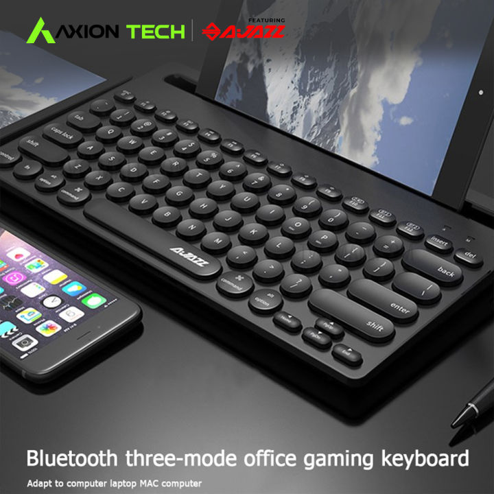 Ajazz%20Wireless%20Bluetooth%20Keyboard%20-%202.4GHz%20Wireless%20Keyboard%20-%20Compact%20Keyboard%20-%2079-Key%20-%20Bluetooth%20Keyboard%20for%20Mac/Windows/Android/IOS%20-%20Wireless%20Bluetooth%20-%20Slim%20&%20Sleek%20-%20Wireless%20Keyboard%20-%20Smartphone%20Holder%20-%20320i%20Bluetooth%20Keyboard%20-%20Image%203
