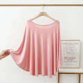 Fat MM200 pounds plus fat loose fit oversized modal base shirt thin long sleeved home suit bat sleeve women's t shirt. 