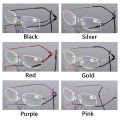 1PC Classic Ultralight Rimless Memory Titanium Magnetic Reading Glasses Men Women Presbyopic Eyeglasses Strength +1.0~+4.0. 