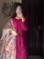Plain Color Lawn Cotton Fabric for Women – 2 Piece Unstitched (5 Yards) | Soft, Lightweight, Summer Fabric for Shirts & Trousers. 
