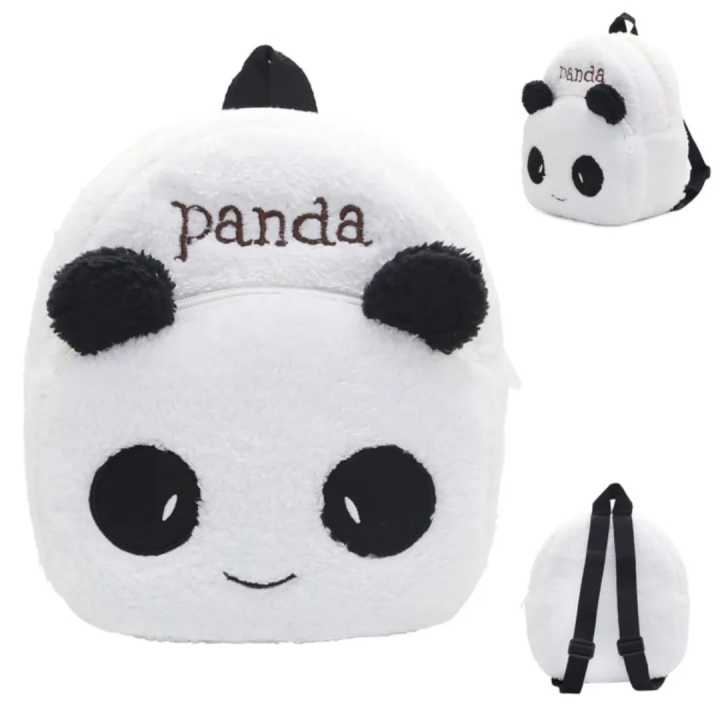 Lasani - 13" *Large Size * Panda Kids backpack Cartoon character School Bag