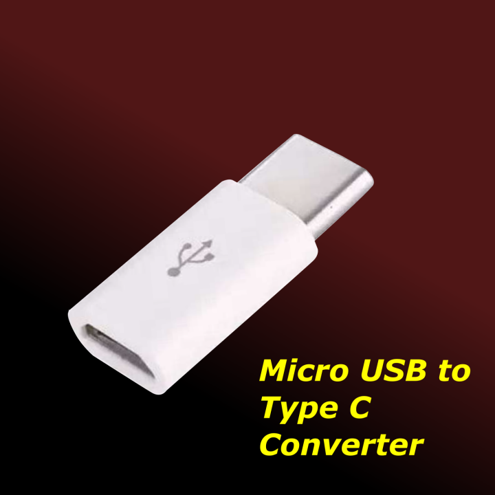 Micro USB to Type C Converter