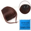 【Storewide Sale】 Invisible Party Daily Hair Extension Hair Accessories Short Girls Clip In Front Neat 3D Bangs Wig Synthetic Air Bangs Straight Bangs.