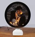 Magic Mirror Photo Frame With LED Light, Birthday Gift Valentine Day Gift. 