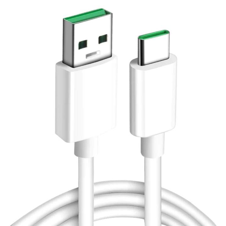 1.5M Original Vooc/Super Vooc USB Type C Cable For OPPO Reno K5 K3 Find X A11 R17 VOOC Flash Charger Cable Super Flash Charging Type C Charger Wire