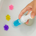 Freshener Toilet Cleaner Gel Flower Stamp, Toilet Deodorant Bathroom Toilet Cleaning Tool. 
