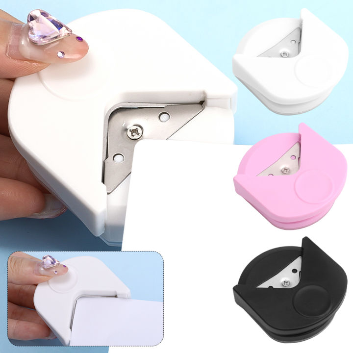 Card Rounded Dies Cutter Corner Rounder Paper Hole Punch Angle Photo Die Cut Scrapbook Gift Office DIY Craft Tool 1Pcs