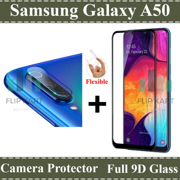Samsung Galaxy A50 Glass Protector 9D|5D|6D|10D|11D|21D Tempered Glass Screen Protector Full Glue Edge To Edge + Back Camera 9H Gorilla Flexible Protector For Samsung Galaxy A50