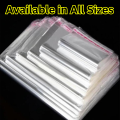 20 Pcs Self-adhesive Plastic Bags For Packaging - High Quality Transparent Self-Adhesive Clear OPP Plastic Bag. 