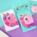 Unicorn Soft Plush Diary. 