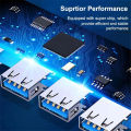 AXOTIC USB HUB 3.0 With 4 Ports 5V/1.5A Charging High-Speed 5Gbps USB3.0 Sync Data USB Splitter For Computer Flash Drive. 