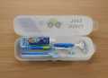 Transparent Plastic Stationery Case – Durable Storage Box for Kids, Students & Professionals. 