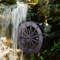 Water Fountain Rotation Wheel DIY Water Wheel Model Fountain Feng Shui Wheel 8cm. 