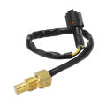 Water Temperature Sensor, Long Life Span Excavator Coolant Temperature Sensor Wear Resistance Brass Easy To Install Corrosion Resistance for EC160B. 