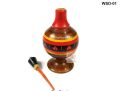 Unique Handcrafted Wooden Surma Dani With Lid |Traditional Wooden Surma Dani with Beautiful Artwork | Kohl Container |Beautifull Gift for Muslims | Religious item | Wooden item | Handicraft. 