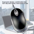 Ultra High DPI Wired Optical USB Mouse with Fancy Lights, Plug and Play Ergonomic Mouse for Computer, PC & Laptop. 