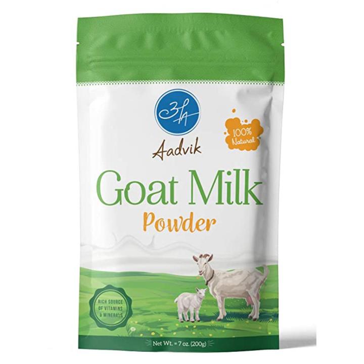Aadvik Goat Milk Powder | Freeze Dried | Pure and Natural | 200 gms