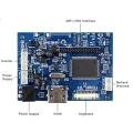 HDMI+AV LCD Controller Board for 15.6Inch B156XW02 LP156WH2 1366X768 with Remote Control 40Pin Signal Keyboard Cable. 