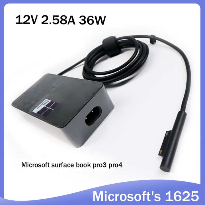 Original Microsoft Surface Pro 4 (Intel Core i5 and Core i7) Surface Pro 3 Charge Cord with USB Port (Model 1625 36W 12V 2.58A)