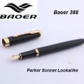 Fountain pen Baoer 388 fountain (ink) pen, Parker Sonnet lookalike. 