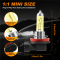 2x H11 55W 3000k Golden Yellow Xenon HID Halogen Light Fog Lamp Bulb. 