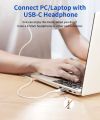 JSAUX USB C Female to USB A Male Charger Adapter Type C Power Converter Compatible for iPhone 13 12 11 Pro Max, Apple Watch Series 7, Samsung S20/S10/S9/S8 Grey. 