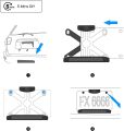 AUTO-VOX Solar 1 Wireless Backup Camera for Car, 5Mins DIY Installation, Back Up Camera System Wireless with Digital Signal,. 