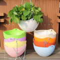 Decorative Plastic Hanging Pots: Elevate Your Garden with Style, hanging Pots, Color Gamlay. 