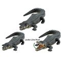 Realistic 3D Model Simulating Crocodile Toy Children's Cognitive Wildlife Unisex Squishy Toy Crocodile Hot Sale Super Croc. 