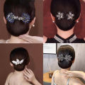 Korean Style Women's Hair Twister Crystal Curler Exquisite Temperament Hairpin Curling Hair Hairpins Elegant Hair Accessories Podazz. 