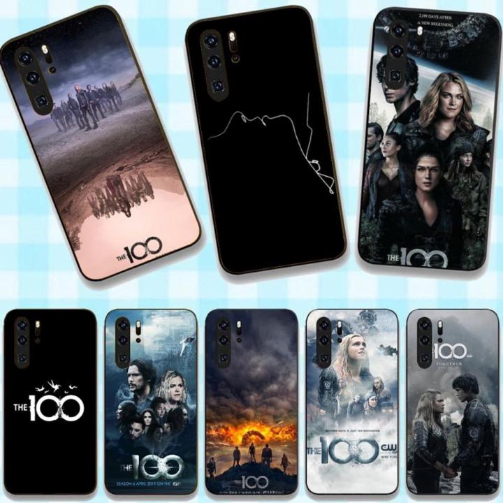 The 100 Lexa TV Show Phone Case For Huawei P50 P40 P30 Pro Lite P Smart 2021 2019 Magic 3 Soft Black Phone Cover