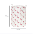 Folding Cotton Laundry Dirty Clothes Toy Storage Basket Waterproof - Multi Design. 