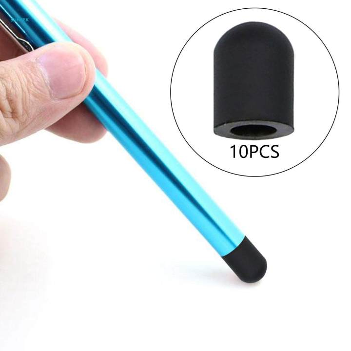 10Pcs Conductive Silicone Replacement Soft Capacitive Stylus Pens Tips
