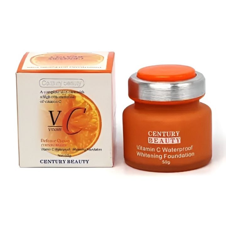 Explore Imported Century Beauty Vitamin C VC Waterproof Foundation - 50g |