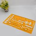 Architecture Templates Ruler Stencil Drafting Tools 1:50 Scale Measuring. 