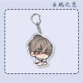 Lost in The Cloud Acrylic Keychain Women Cirrus Skylar Bai Xian Yun Yan Hena Cute Key Chain Man Korean BL Manwha Keyring Pendant. 