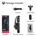 Q08 1-axis Gimbal Stabilizer 3-in-1 Extendable Selfie Stick Tripod-IVXI Single Gimbal for Mobile, Camera Single-Axis Q08 3-in-1 Gimbal wireless Camera Stabilizer. 