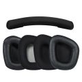 Replacement Headband Mesh Fabric Earpads for Corsair Void Corsair Void Pro Wired Wireless Gaming Headsets Ear Cups Ear Cover. 