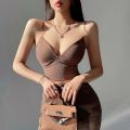 Spaghetti Strap Bodycon Sleeveless Women Tank Tops Built-in Cups Shelf Bra Camisole Tank Top Fashion Ladies Cotton Stretch Undershirts Daily Basic V-Neck Tops. 