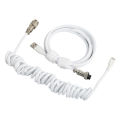 Gaming Keyboard Cable, Sturdy TPE One Piece Molding Keyboard Cable Nylon for Mechanical Keyboard. 