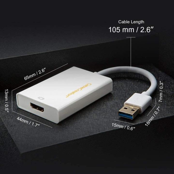 CableCreation%20HD%201080P@%2060Hz%20USB%203.0%20To%20HDMI-Compatible%20Adapter%20External%20Graphics%20Card%20Audio%20Video%20Converter%20Cable%20for%20PC%20TV%20-%20Image%203