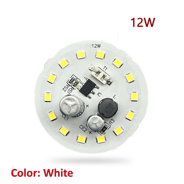 5PCS%2012W%20LED%20Bulb%20Lamp%20Capacitor%20Chip%20White%20DOB%20AC%20220V%20-%20Image%202