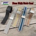 20mm Width High Quality Stainless Steel Mesh Band Strap For Samsung Galaxy Watch 41mm, 42mm, Amazfit GTS, GTS 2, GTR 42mm and All Other Quartz and Automatic Watches, Timex, Omega. 