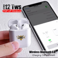 E12 Earbuds TWS | True Wireless Stereo | Bluetooth Airbuds Earphone Headset | Deep Bass | Touch Controls | Built-in Mic | Compatible with All Devices.. 