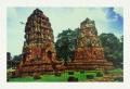 Ancient Temple Thailand Photo Print on Canvas Wall Decor Frame Home Decoration Gift. 